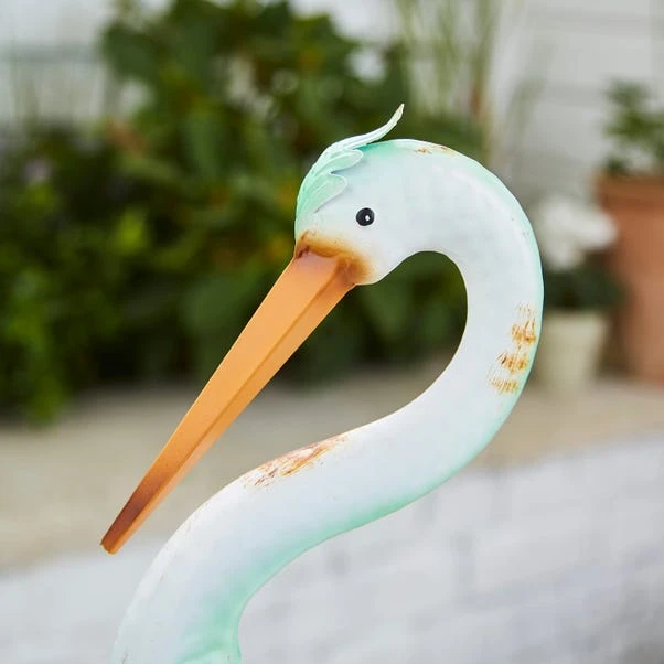 Iron Crane Ornament 2 Iron Crane Ornament - Image 2