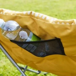 Padded Yellow Ochre Camping Chair -Garden Supply Store 30925840 alt02