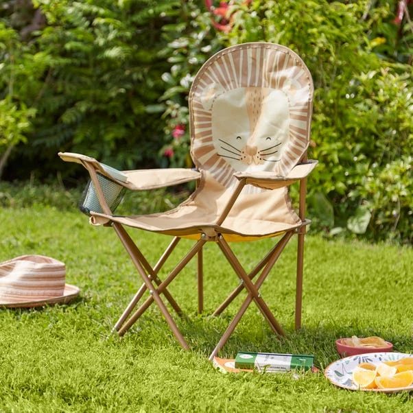 Kids Lion Camping Chair 2 Kids Lion Camping Chair - Image 2