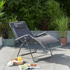 Amsterdam Charcoal Lounger -Garden Supply Store 30927246 alt02