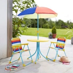 Children's Rainbow Patio Set -Garden Supply Store 30927248 alt02