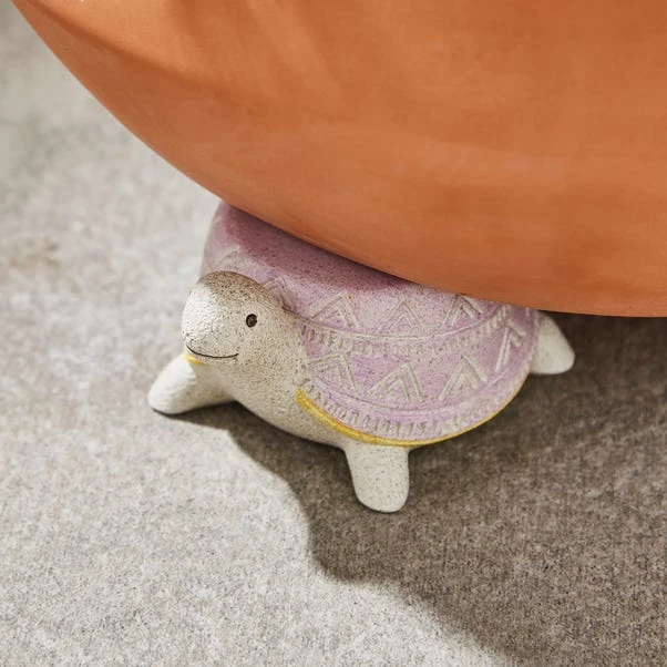 Set Of 3 Resin Tortoise Pot Feet 2 Set Of 3 Resin Tortoise Pot Feet - Image 2