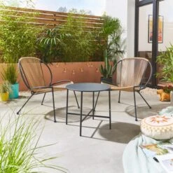 Santorini 2 Seater Bistro Set -Garden Supply Store 30935651 alt01