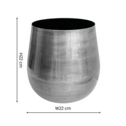 Antique Bell Bottomed Iron Plant Pot 9 Antique Bell Bottomed Iron Plant Pot -Garden Supply Store 30976797 alt04