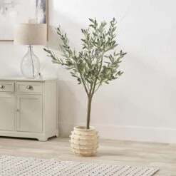 Bobble Fibrestone Plant Pot -Garden Supply Store 30983117