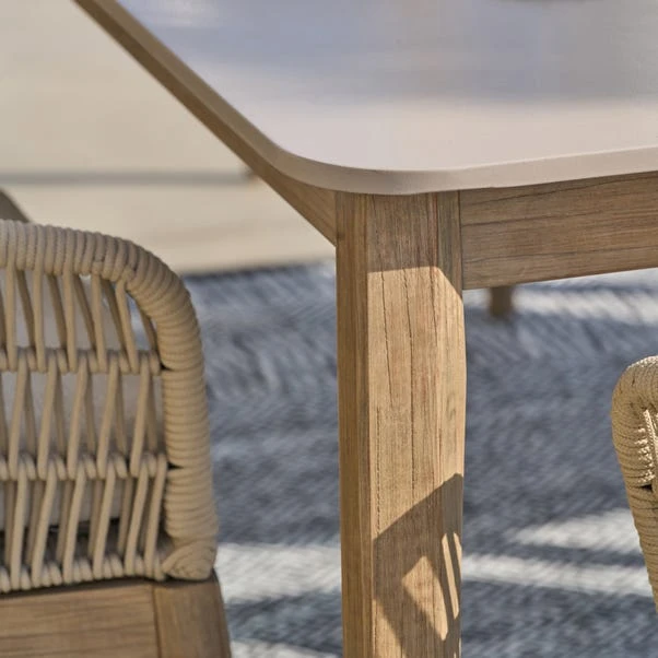 Pacific Lifestyle Moeven Outdoor 6 Seater Dining Set 3 Pacific Lifestyle Moeven Outdoor 6 Seater Dining Set - Image 3