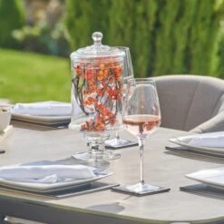 Pacific Lifestyle Nevada Putty Outdoor 6 Seater Dining Set -Garden Supply Store 30984386 alt02