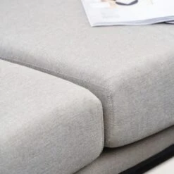 Pacific Lifestyle Nevada Putty Small Outdoor Corner Seating Set With Coffee Table And Footstools -Garden Supply Store 30984415 alt02