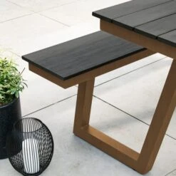 Heydon Wood Effect Picnic Bench 5 Heydon Wood Effect Picnic Bench -Garden Supply Store 30987813 alt02