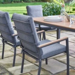Easton 6 Seater Outdoor Dining Set 11 Easton 6 Seater Outdoor Dining Set -Garden Supply Store 30987814 alt04
