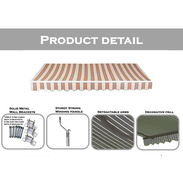 Greenhurst 3m Kingston Awning 2 Greenhurst 3m Kingston Awning - Image 2